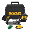 DeWalt DCLE34031D1-QW Laser krzyżowy 3x360°, zielony, 40 m, 18 V, akumulator 2 Ah, walizka TSTAK