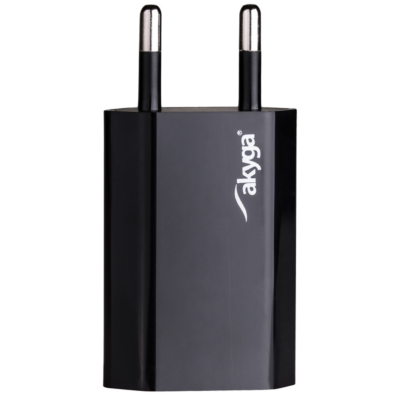 Ładowarka sieciowa Akyga AK-CH-03BK 5W USB-A 5V / 1A czarna