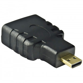 Adapter Akyga AK-AD-10 HDMI gniazdo – micro HDMI wtyk, czarny