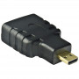 Adapter Akyga AK-AD-10 HDMI gniazdo – micro HDMI wtyk, czarny