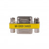 Akyga AK-AD-18 Adapter VGA D-Sub 15-pin (F) na D-Sub 15-pin (F), srebrny