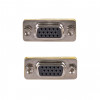 Akyga AK-AD-18 Adapter VGA D-Sub 15-pin (F) na D-Sub 15-pin (F), srebrny