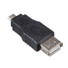 Adapter OTG Akyga AK-AD-08 USB-A gniazdo – micro USB wtyk, czarny