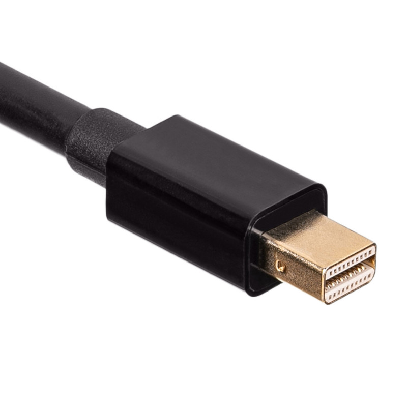 Akyga AK-AV-15 kabel DisplayPort (wtyk) – Mini DisplayPort (wtyk), 1,8 m, czarny