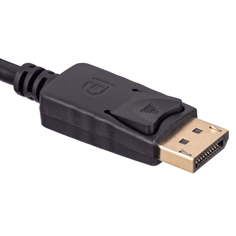 Akyga AK-AV-15 kabel DisplayPort (wtyk) – Mini DisplayPort (wtyk), 1,8 m, czarny