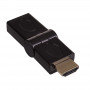 Akyga AK-AD-40 Adapter kątowy HDMI (M) do HDMI (F) 180° obrotowy, czarny