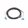 Akyga AK-FC-01 kabel światłowodowy LC do LC Duplex, 2 m, czarny