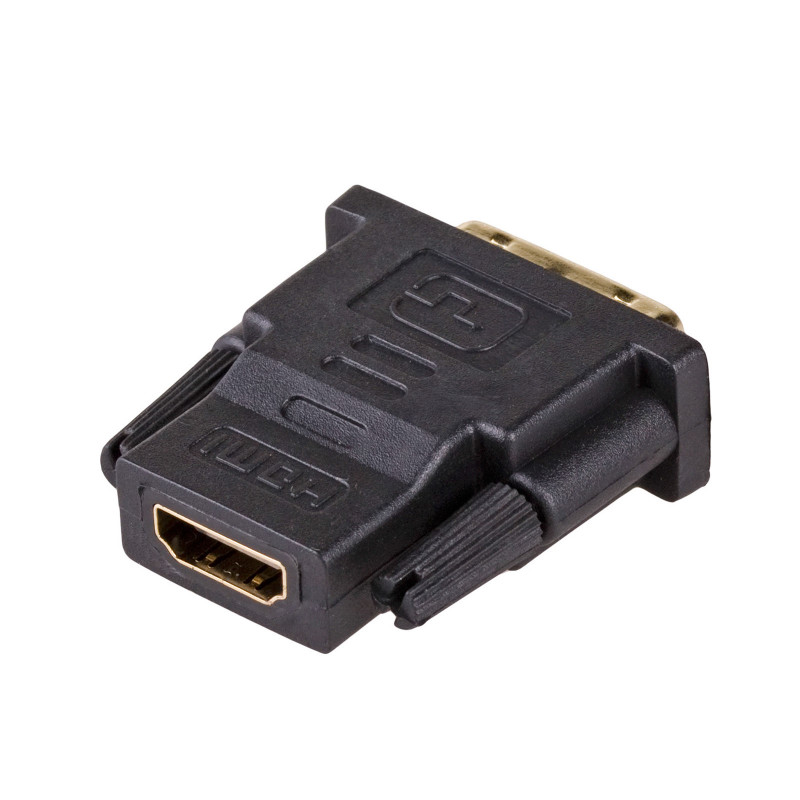 Akyga AK-AD-41 Adapter HDMI (F) na DVI-D 24+1 (M), czarny