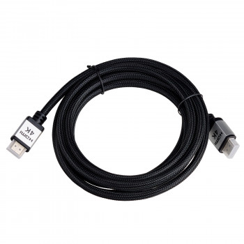 Kabel HDMI Akyga AK-HD-30P v2.0, High Speed z Ethernet, 4K, 3 m, czarny