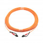Akyga AK-FC-02 kabel światłowodowy patchcord FC do FC simplex, 30 m, pomarańczowy