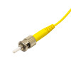 Akyga AK-FC-03 kabel światłowodowy patchcord ST do ST Simplex jednomodowy, 14 m, żółty