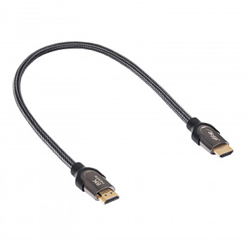 Akyga AK-HD-05S kabel HDMI 2.1 ekranowany, 48 Gbps, 8K@60Hz, 4K@120Hz, 0,5 m, czarny