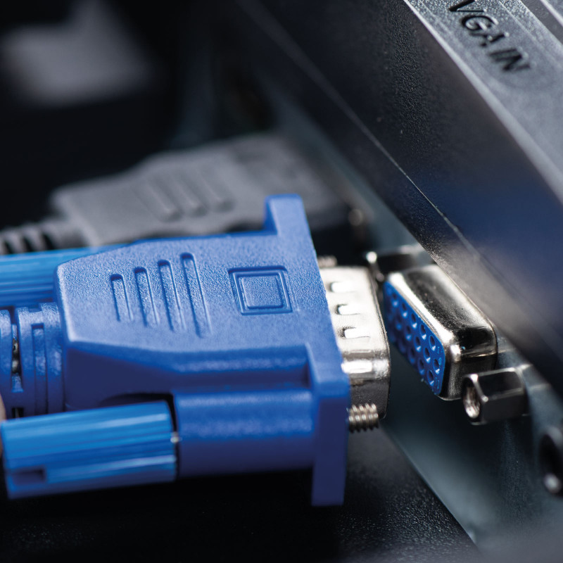 Akyga AK-AV-14 kabel VGA (M) do VGA (M), D-Sub 15-pin, 5 m, czarny