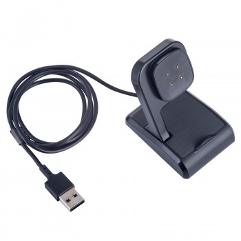 Akyga AK-SW-26 magnetyczna stacja ładująca do Fitbit Versa 3 / Sense, USB-A, 1 m