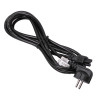 Akyga AK-NB-10C Przewód zasilający do notebooka CEE 7/7 do IEC C5, 3x 0,75 mm² miedź, 3 m, czarny
