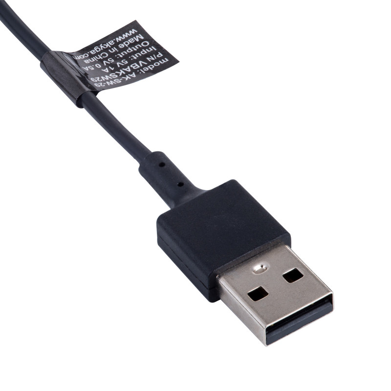 Akyga AK-SW-29 kabel ładujący do Fitbit Charge 3 / 4, USB-A, 1 m