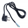 Kabel zasilający z wolnym końcem Akyga AK-OT-01P CEE 7/7 (Schuko), miedź 3 x 1 mm², 1,5 m, czarny