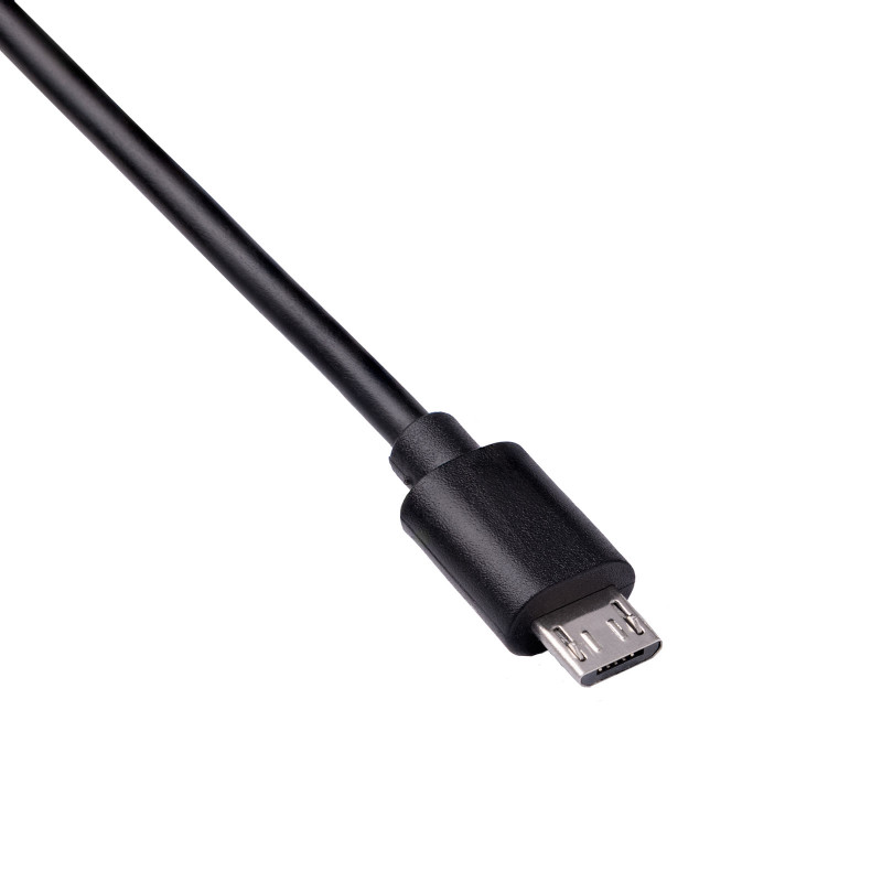 Akyga AK-USB-01 kabel USB 2.0 USB-A (M) do Micro USB-B (M), 1,8 m, czarny