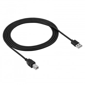 Akyga AK-USB-04 Kabel USB 2.0 do drukarki USB-A (M) - USB-B (M), 1,8 m, czarny