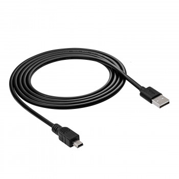 Akyga AK-USB-03 Kabel USB 2.0 USB-A (M) do Mini USB-B 5-pin (M), 1,8 m, Czarny