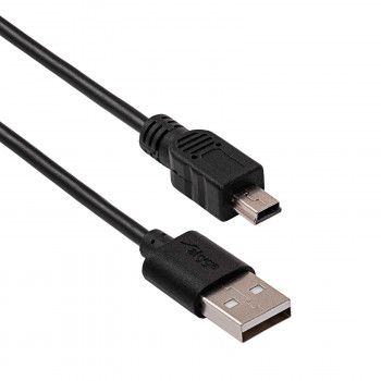 Akyga AK-USB-03 Kabel USB 2.0 USB-A (M) do Mini USB-B 5-pin (M), 1,8 m, Czarny
