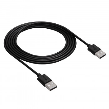 Kabel USB 2.0 Akyga AK-USB-11 USB-A (M) - USB-A (M), 1,8 m, czarny