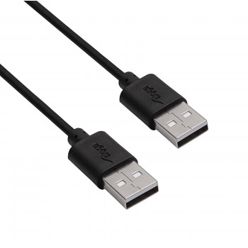 Kabel USB 2.0 Akyga AK-USB-11 USB-A (M) - USB-A (M), 1,8 m, czarny