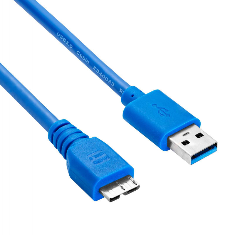Kabel Akyga AK-USB-13 USB 3.0 USB-A (M) do Micro USB-B (M), 1,8 m, czarny