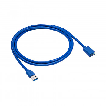 Akyga AK-USB-10 przedłużacz USB 3.0 USB-A wtyk – gniazdo, 1,8 m, czarny