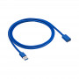Akyga AK-USB-10 przedłużacz USB 3.0 USB-A wtyk – gniazdo, 1,8 m, czarny