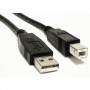 Akyga AK-USB-18 Kabel USB 2.0 do drukarki USB-A (M) - USB-B (M), 5 m, czarny