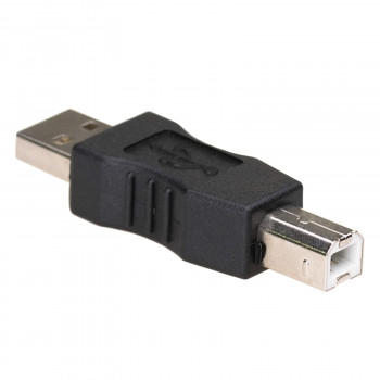 Akyga AK-AD-29 Adapter USB-A (M) na USB-B (M), czarny