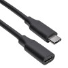 Akyga AK-USB-32 przedłużacz USB-C (M) do USB-C (F), USB 3.1, 0,3 m
