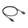 Akyga AK-USB-44 kabel Micro-USB B (M) do USB-C (M), USB 3.1, 1 m