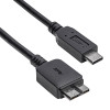 Akyga AK-USB-44 kabel Micro-USB B (M) do USB-C (M), USB 3.1, 1 m