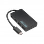 Akyga AK-AD-52 Aktywny hub USB-C, USB-C (M) do 4x USB-A (F), USB 3.1, 20 cm