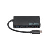 Akyga AK-AD-52 Aktywny hub USB-C, USB-C (M) do 4x USB-A (F), USB 3.1, 20 cm