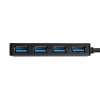 Akyga AK-AD-52 Aktywny hub USB-C, USB-C (M) do 4x USB-A (F), USB 3.1, 20 cm