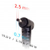 Akyga AK-ND-23 zasilacz do laptopa 19 V / 2,1 A, 40 W, 2,5 x 0,7 mm, 1,2 m, do laptopów ASUS