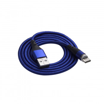 Akyga AK-USB-42 kabel magnetyczny USB-A do USB-C, USB 2.0, 1 m