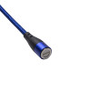 Akyga AK-USB-42 kabel magnetyczny USB-A do USB-C, USB 2.0, 1 m