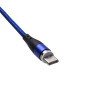 Akyga AK-USB-42 kabel magnetyczny USB-A do USB-C, USB 2.0, 1 m