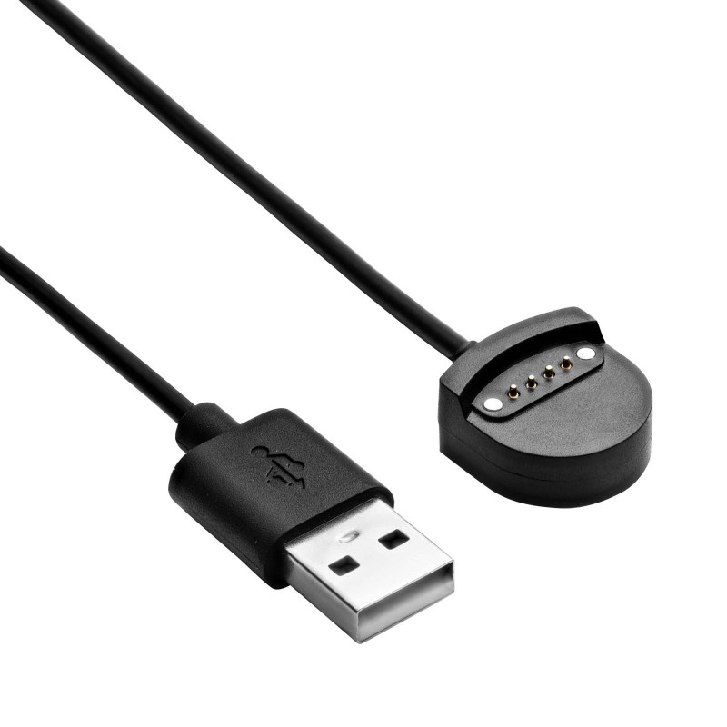 Akyga AK-SW-56 kabel ładujący do Ticwatch S / E, USB-A, 1 m