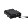 Akyga AW-12E-BR wentylator obudowy 120 mm, 33 czerwone diody LED, Molex, czarny