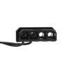 Akyga AW-12E-BG wentylator obudowy 120 mm, 33 zielone diody LED, Molex, czarny