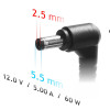 Zasilacz Akyga AK-ND-30 12 V, 5 A, 60 W, 5,5 x 2,5 mm, do mini PC / LED, 1,2 m