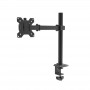 Uchwyt biurkowy na jeden monitor Akyga AK-MB-01, 15-32", do 10 kg, VESA 75/100, czarny