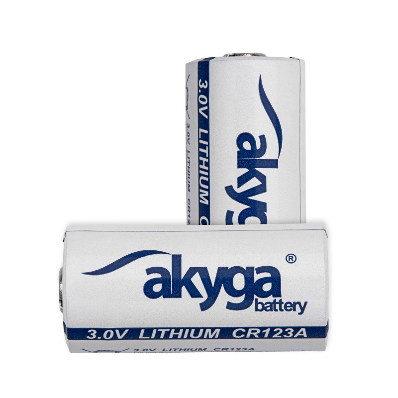 Bateria litowa Akyga AKY1235 CR123A 3 V 1500 mAh, wysoka temperatura do 85 °C