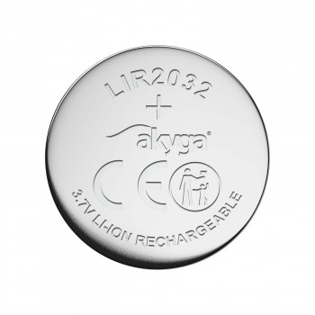 Akyga UltraCoin AKY1707 LIR2032 akumulatorowe ogniwo pastylkowe Li-Ion 3,7 V 70 mAh