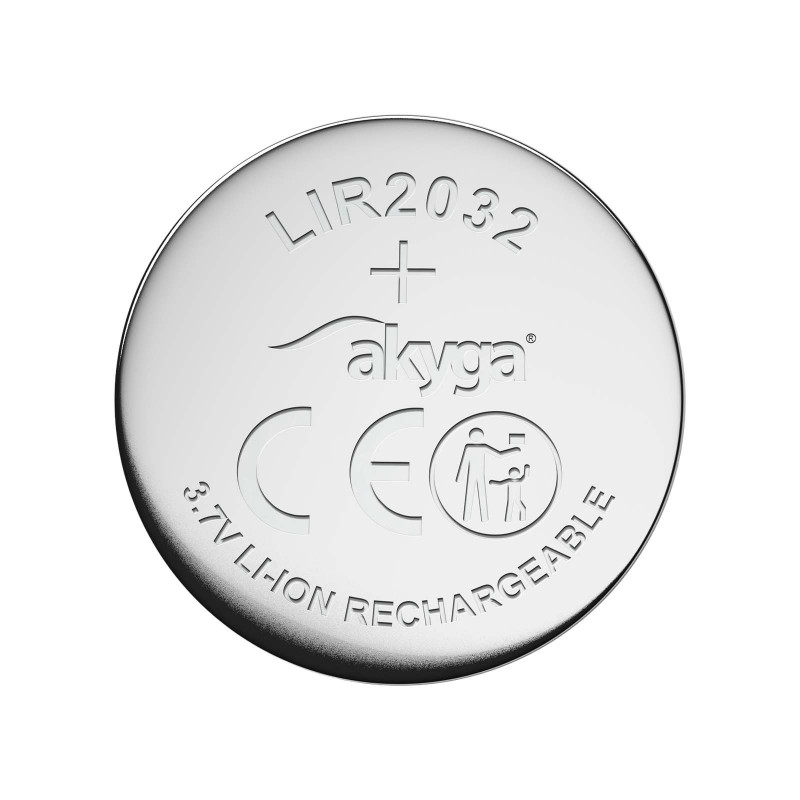 Akyga UltraCoin AKY1707 LIR2032 akumulatorowe ogniwo pastylkowe Li-Ion 3,7 V 70 mAh